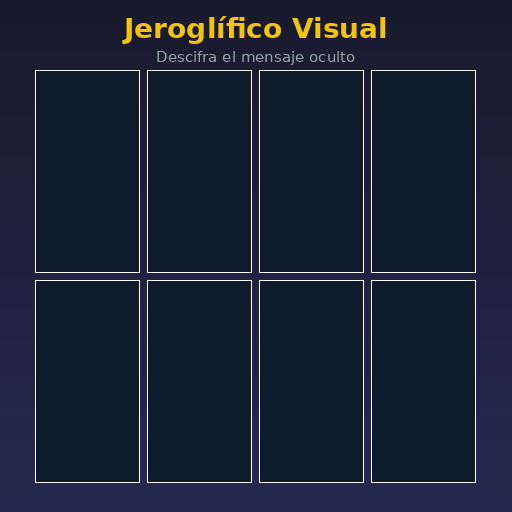 Jeroglífico Visual: El Enigma del Soldado.
